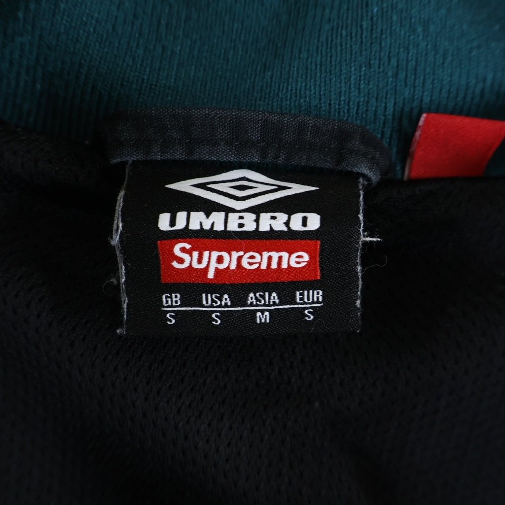 SUPREME(シュプリーム) 23AW ×UMBRO Cotton Ripstop Track Jacket アンブロ コットンリップストップ ジップアップ トラックジャケット ブラック