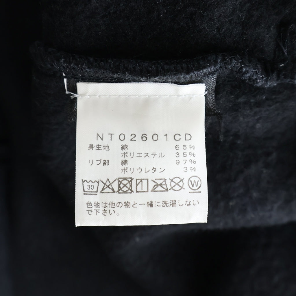 THE NORTH FACE(ザノースフェイス) ×CDG HOODIE シーディージー ロゴプリント プルオーバースウェットパーカー フーディー ブラック NT02601CD