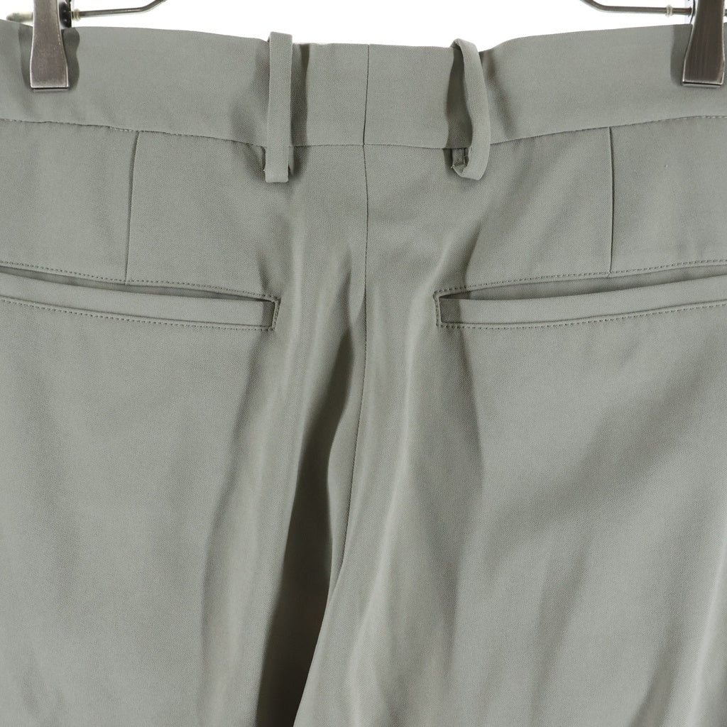 KITH(キス) 26SS Double Crepe Lambert Pleated Trouser ダブルクレープ ランバートプリーツトラウザー スラックスパンツ ベージュ 26-030-060-0010