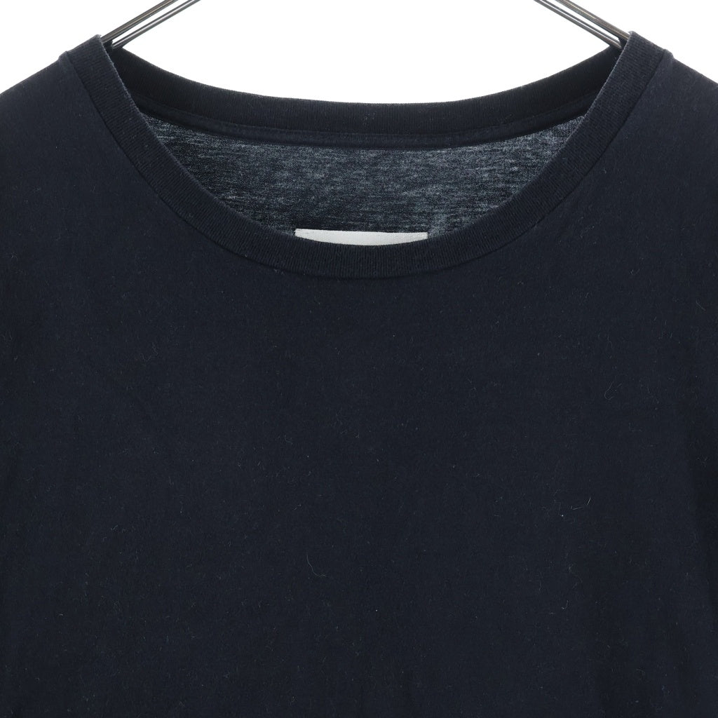 MM6 Maison Margiela(エムエムシックスメゾンマルジェラ) 18SS バックプリント クルーネック 半袖Tシャツ カットソー ブラック S32GC0483 S21058