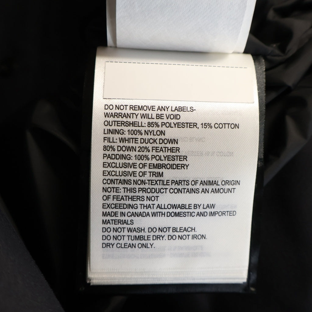 CANADA GOOSE(カナダグース) GARSON VEST ガーソン ジップアップダウンベスト ネイビー 4151M