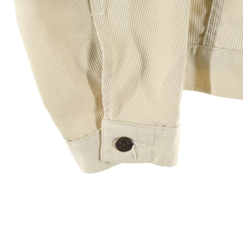 Levi's(リーバイス) 70S VINTAGE 70505 PIQUE ヴィンテージ黒タブBIG E ボタン裏88 ピケ トラッカージャケット ベージュ