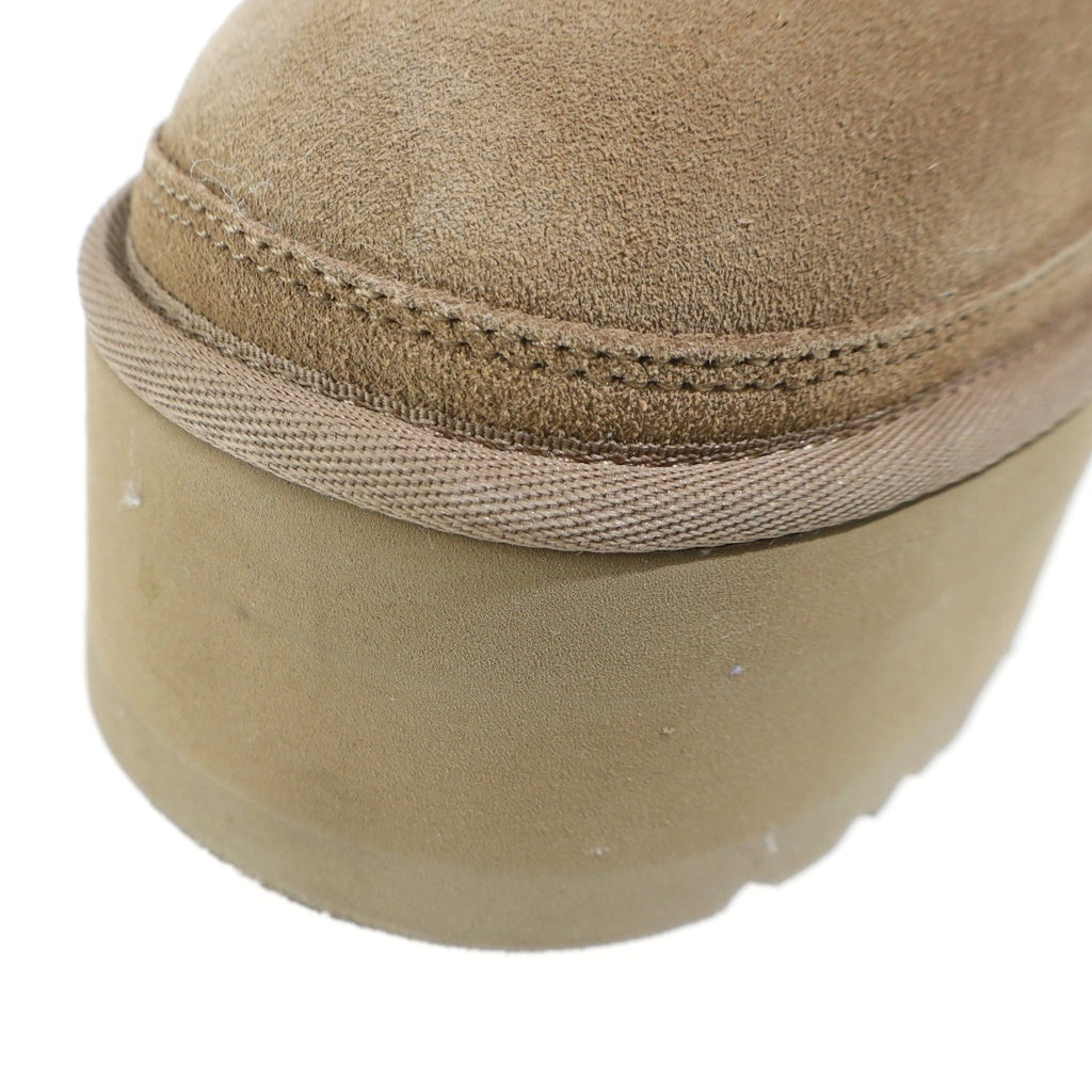 UGG(アグ) NEUMEL PLATFORM CHELSEA ニューメル プラットフォーム チェルシーブーツ レディース ブラウン 1134526