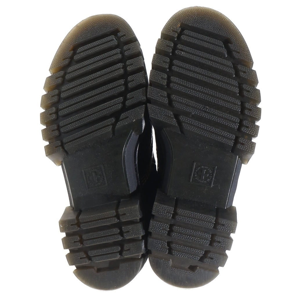 Dr.Martens(ドクターマーチン) ×HEAVEN BY MARC JACOBS AUDRICK 8-EYE HMJ ヘブンバイマークジェイコブス オードリック 8ホール クロコ型押し レザーブーツ レディース ブラック