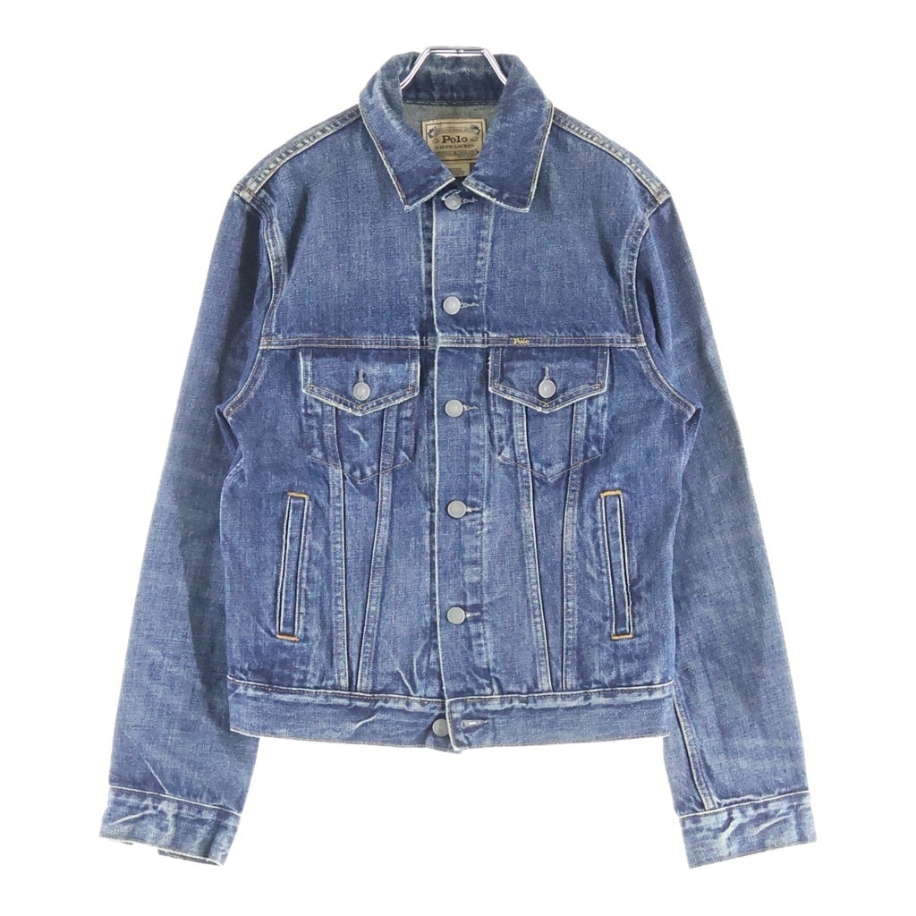 POLO RALPH LAUREN(ポロラルフローレン) DENIM TRUCKER JACKET デニムトラッカージャケット インディゴ 710673235001