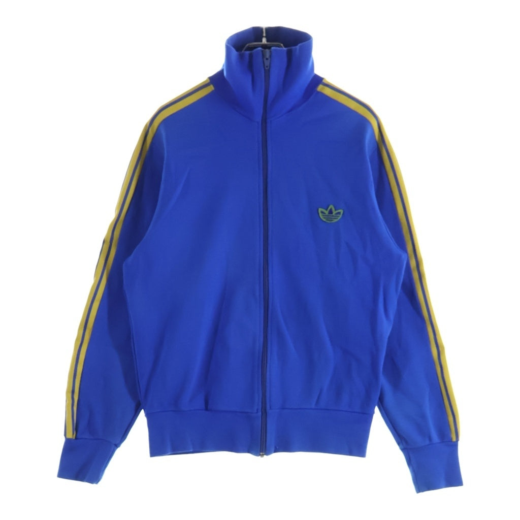 adidas(アディダス) 80S VINTAGE ヴィンテージ トレフォイルロゴ ジップアップトラックジャケット ブルー