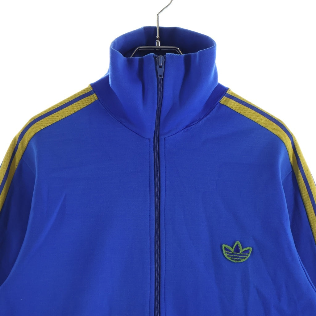 adidas(アディダス) 80S VINTAGE ヴィンテージ トレフォイルロゴ ジップアップトラックジャケット ブルー