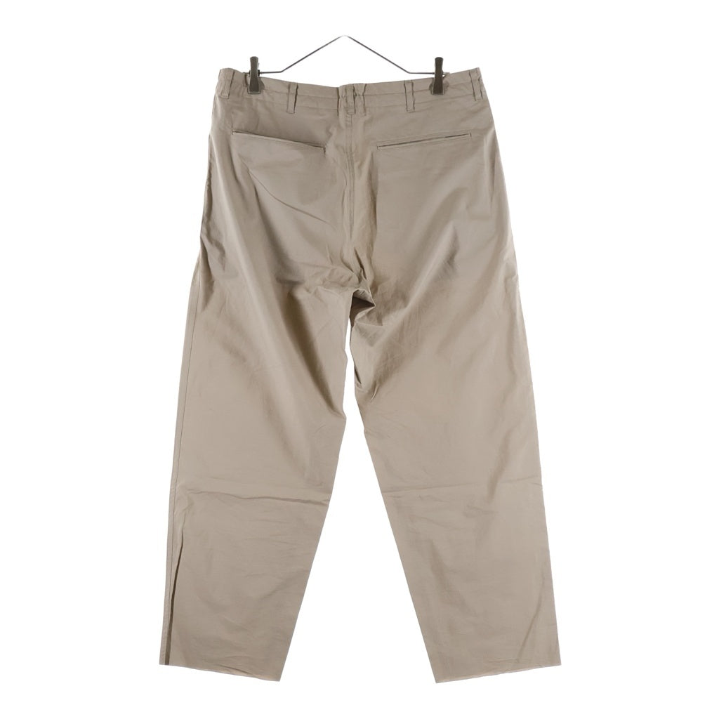 AURALEE(オーラリー) 18SS SELVEDGE WEATHER CLOTH EASY PANTS セルベッジ ウェザークロス ドローストリングイージーパンツ ベージュ A8SP03WC