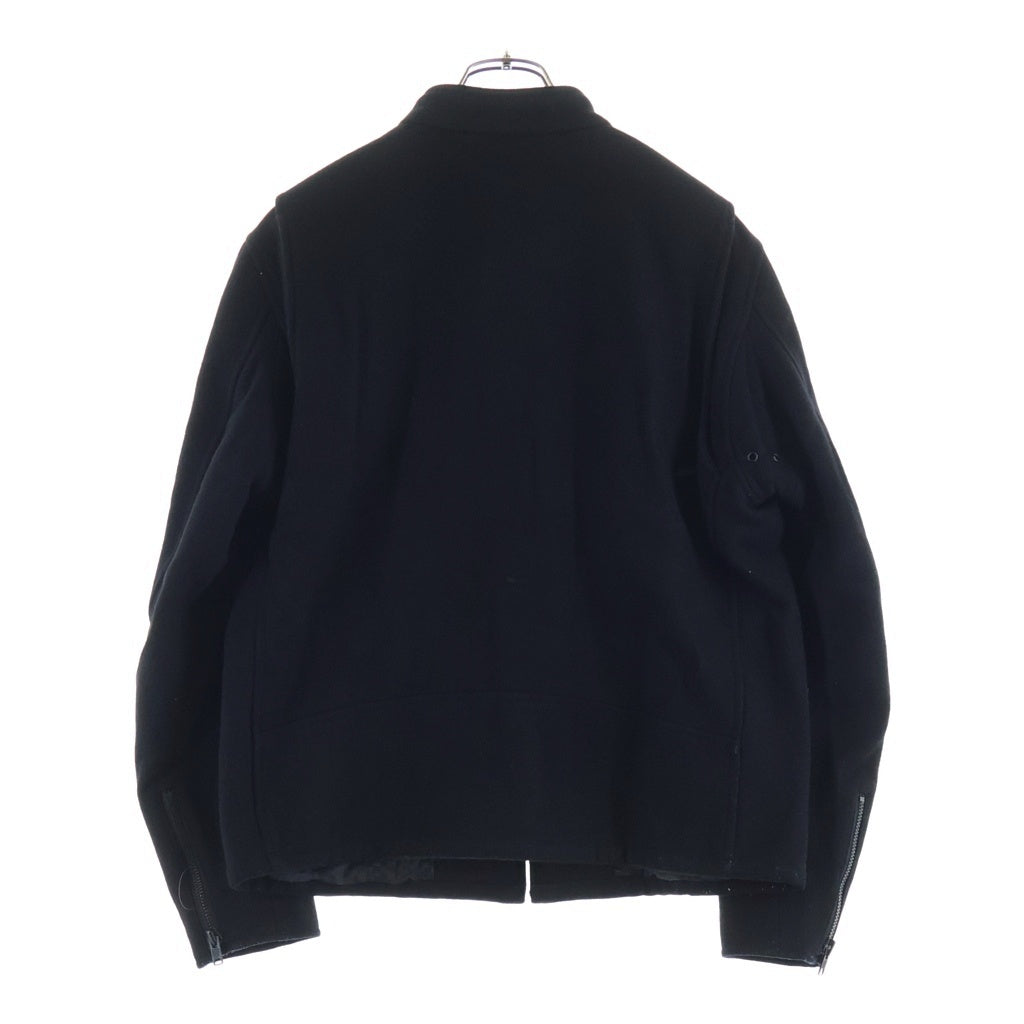 NEIGHBORHOOD(ネイバーフッド) ×SCHOTT ショット ウール シングルライダースジャケット ブラック SHNH-JK-01