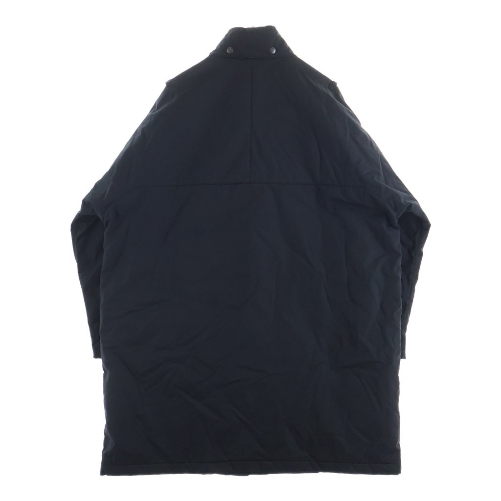 AURALEE(オーラリー) FINX NYLON OX BATTING HOODED COAT フィンクスナイロン オックス バッティングフーデッドコート ブラック A8AC01NO