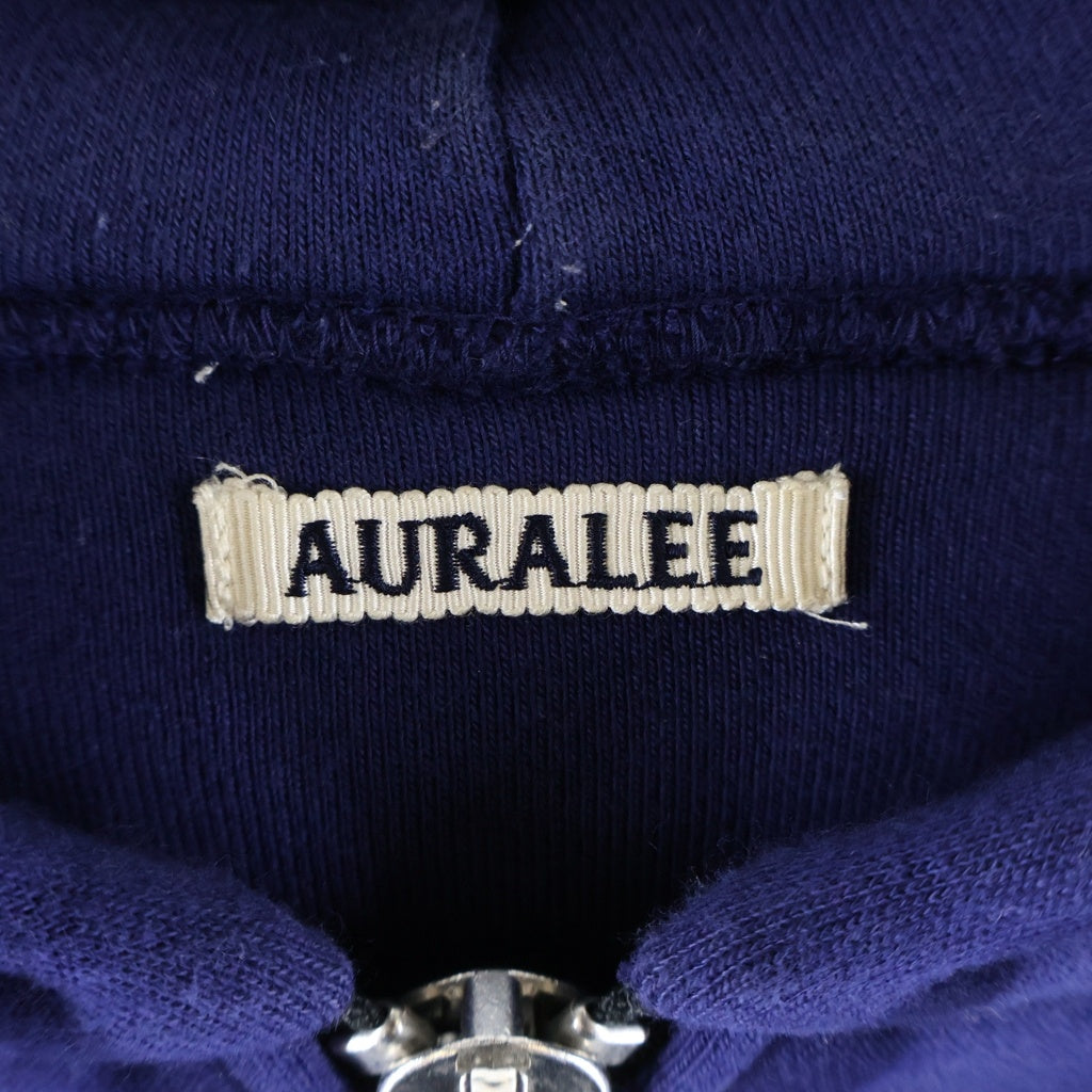 AURALEE(オーラリー) 17AW H BEAUTY&YOUTH別注 ジップアップフーディー パーカー ネイビー A7AP01BY