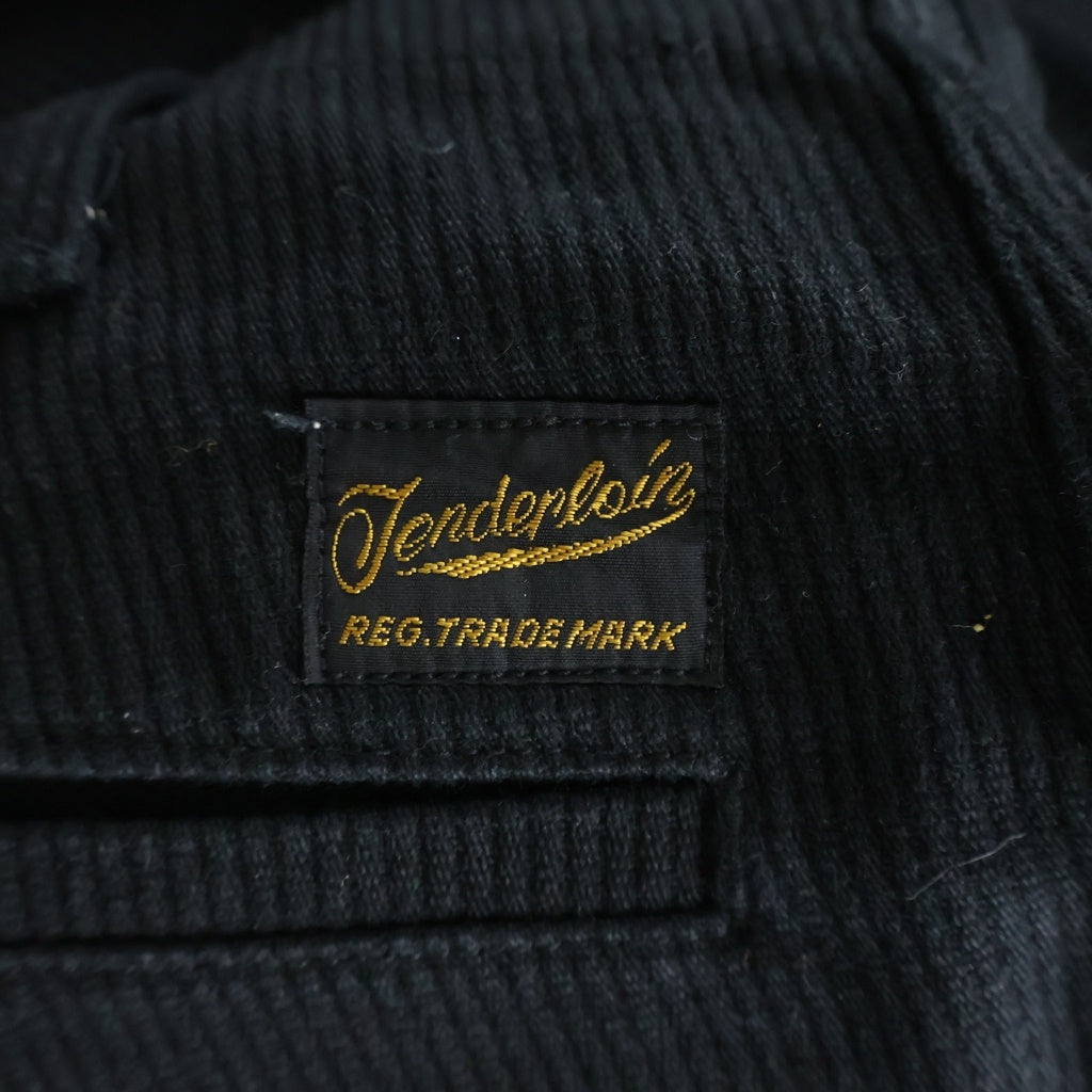TENDERLOIN(テンダーロイン) BDP PIQUE BLACK WASH ブラックウォッシュ コットン ピケパンツ