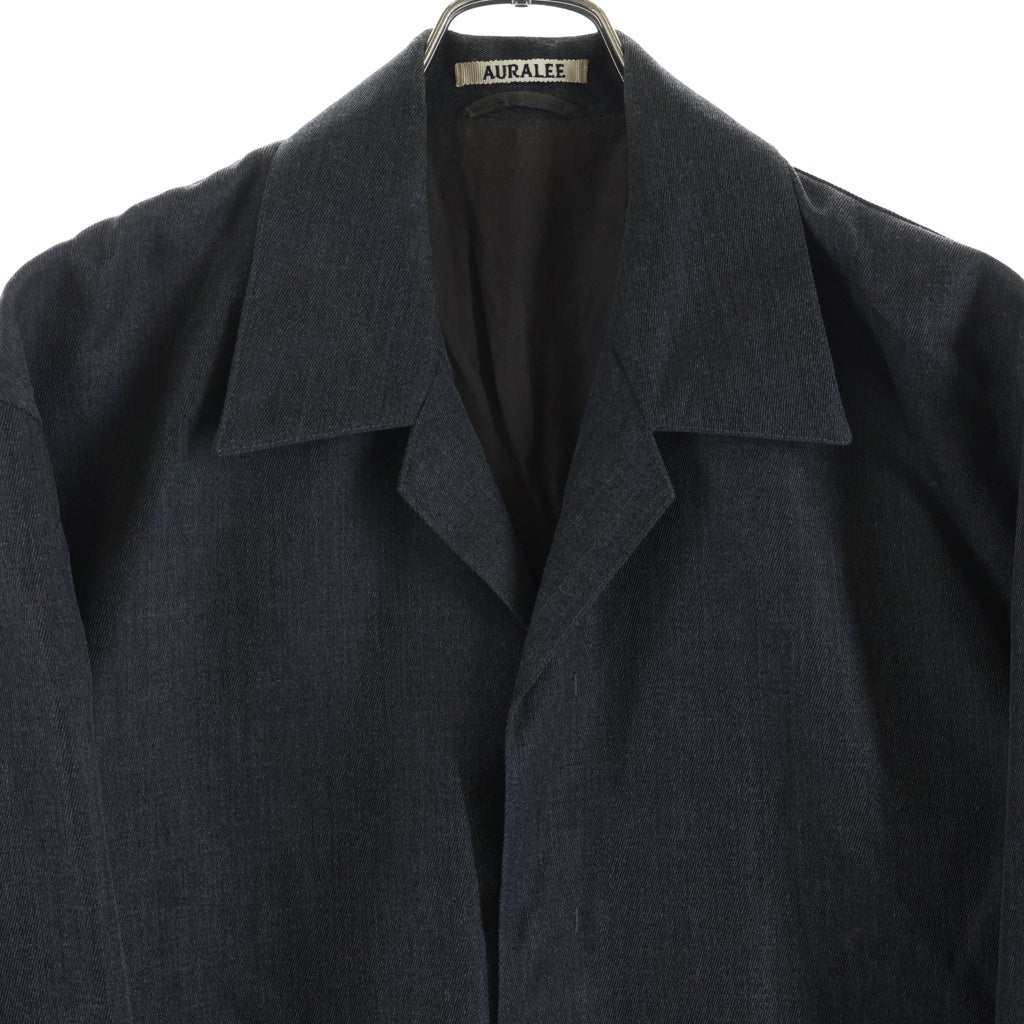 AURALEE(オーラリー) 17AW WOOL KERSEY BLOUSON ウールカルゼブルゾン ジャケット グレー A7AB01BK