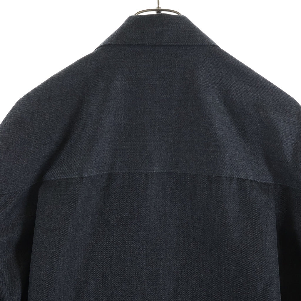 AURALEE(オーラリー) 17AW WOOL KERSEY BLOUSON ウールカルゼブルゾン ジャケット グレー A7AB01BK