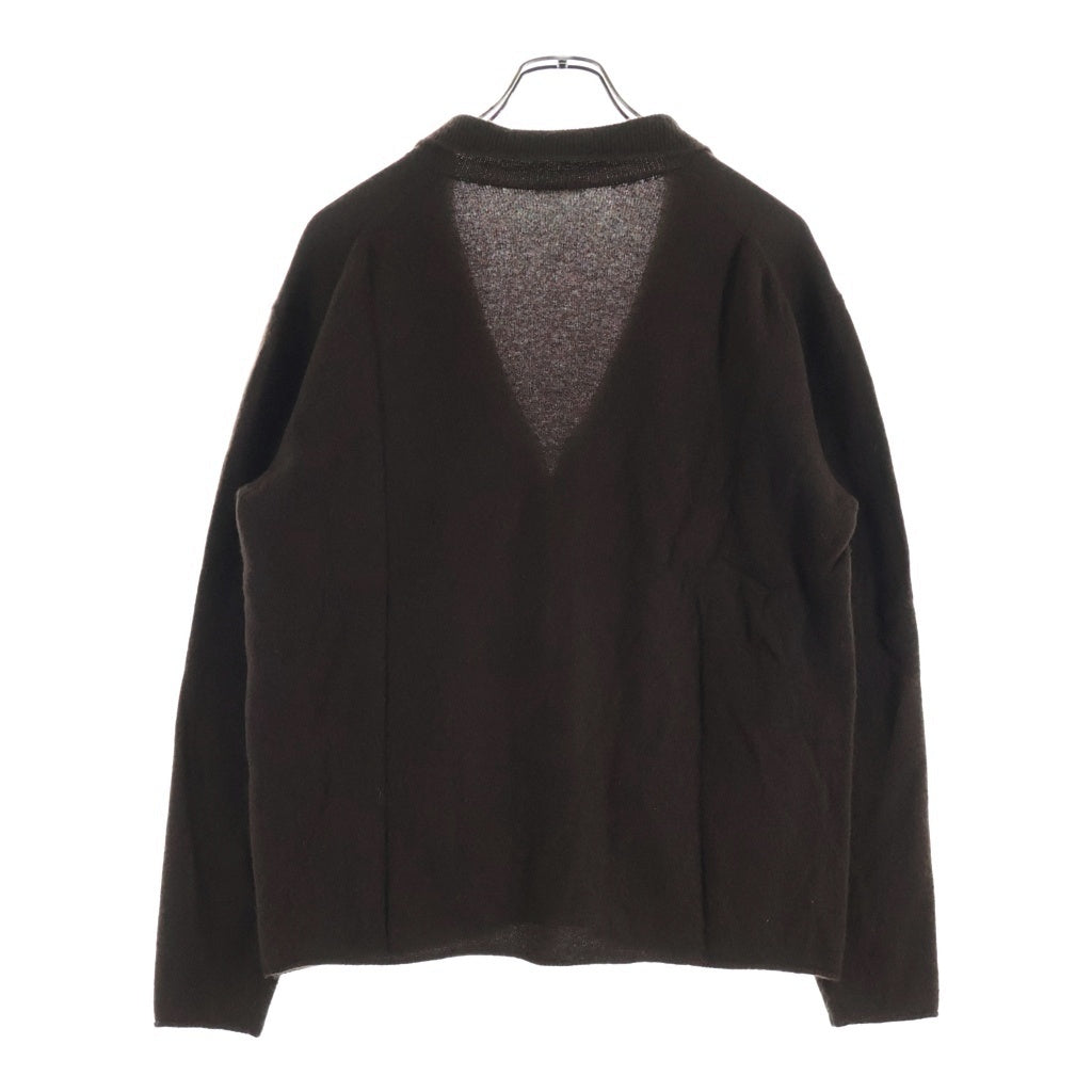 COMOLI(コモリ) 16AW カシミヤ ニットセーター カーディガン ブラウン J03-06004
