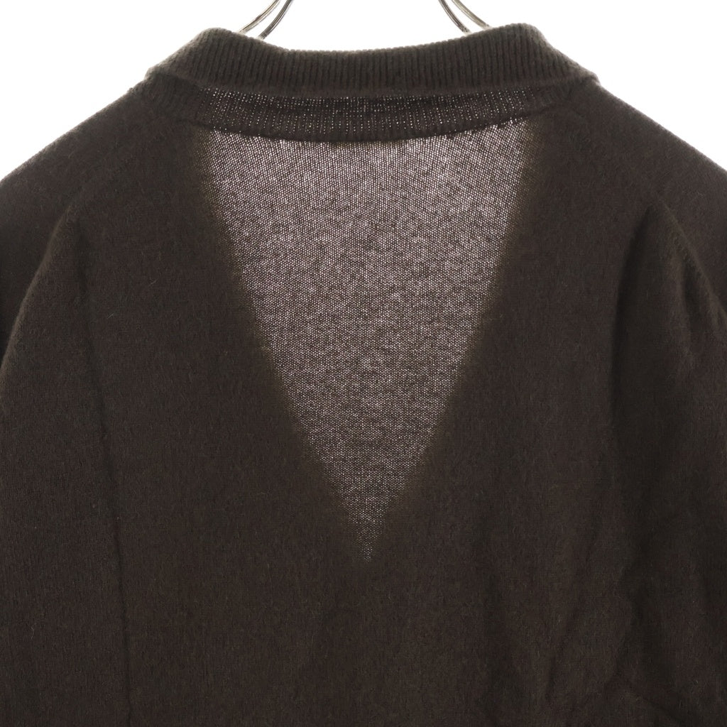 COMOLI(コモリ) 16AW カシミヤ ニットセーター カーディガン ブラウン J03-06004