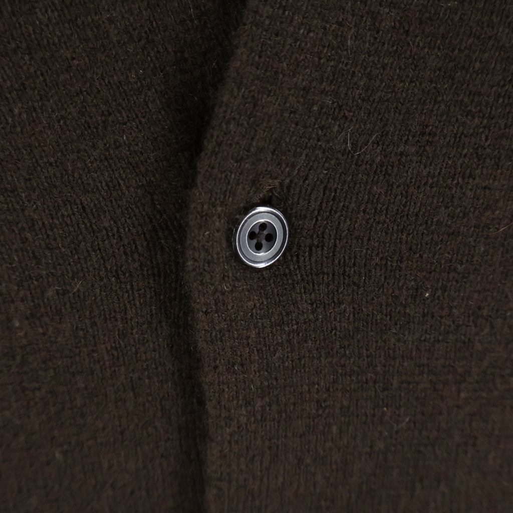 COMOLI(コモリ) 16AW カシミヤ ニットセーター カーディガン ブラウン J03-06004