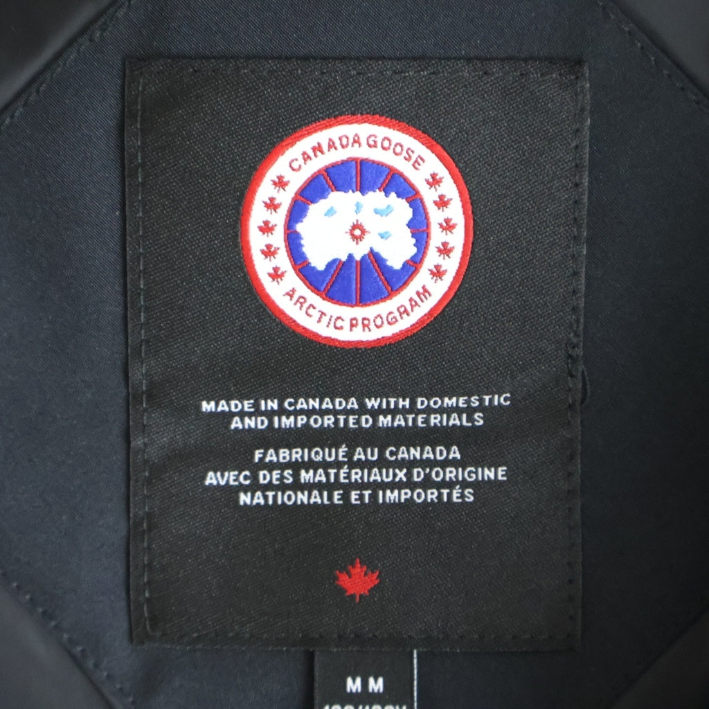 CANADA GOOSE(カナダグース) GARSON VEST ガーソン ジップアップ ダウンベスト ブラック 2081MB