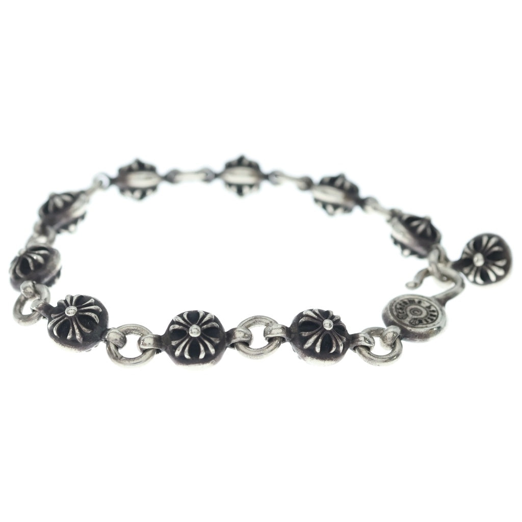 CHROME HEARTS(クロムハーツ) NO2 BALL #2クロスボールブレスレット シルバー BCA176