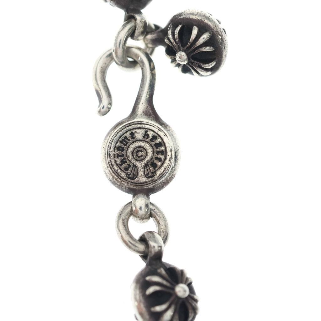 CHROME HEARTS(クロムハーツ) NO2 BALL #2クロスボールブレスレット シルバー BCA176