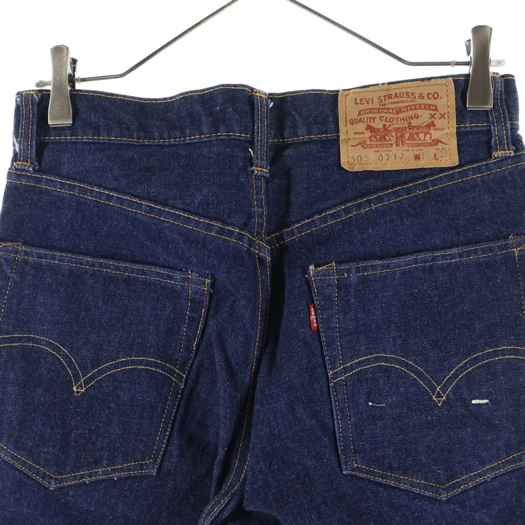 Levi's(リーバイス) 60-70S VINTAGE 505-0217 BIG E ボタン裏5 ビッグE 42TALON ジップフライ デニムパンツ インディゴ
