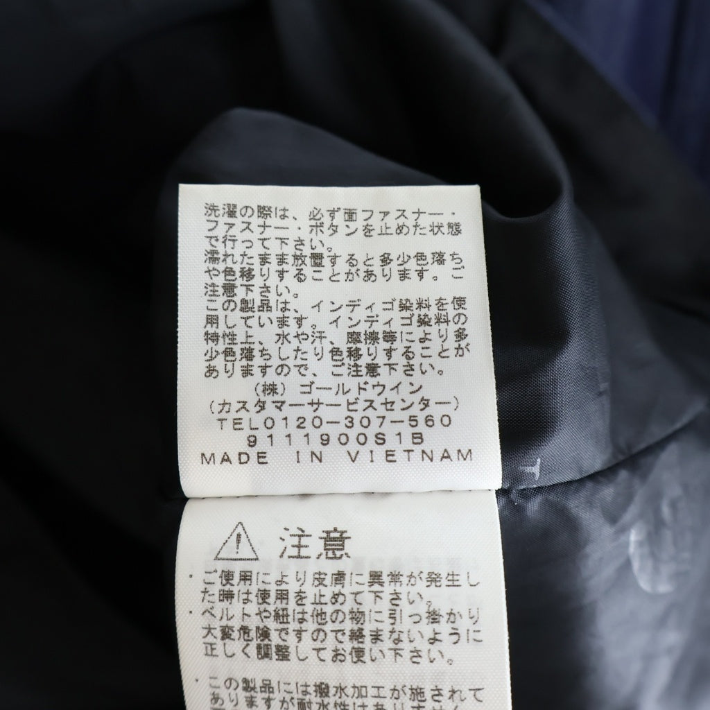 THE NORTH FACE(ザノースフェイス) MOUNTAIN LIGHT DENIM JACKET マウンテンライトデニムジャケット インディゴ/ブラック NP12032