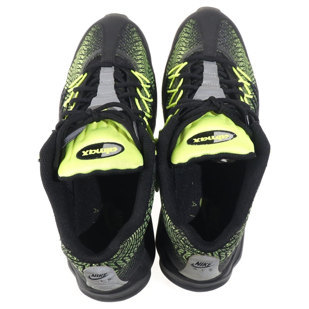NIKE(ナイキ) AIR MAX 95 ULTRA JACQUARD エアマックス ウルトラ ジャガード ローカットスニーカー グリーン/ブラック US9/27cm 749771-007