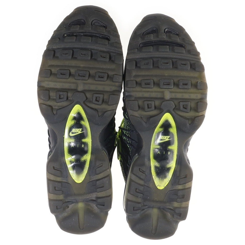 NIKE(ナイキ) AIR MAX 95 ULTRA JACQUARD エアマックス ウルトラ ジャガード ローカットスニーカー グリーン/ブラック US9/27cm 749771-007