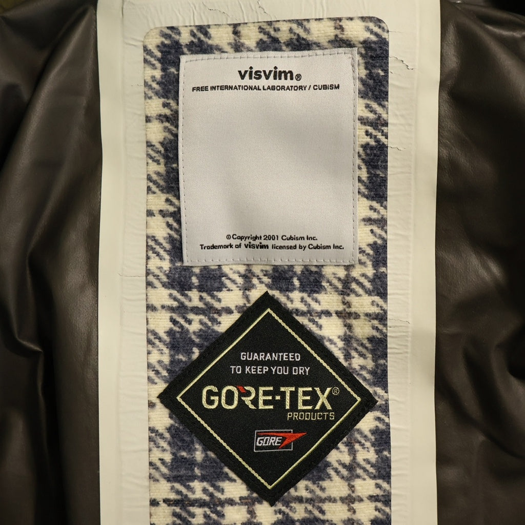 VISVIM(ヴィスヴィム) GORE-TEX PFD JKT ゴアテックス 2 ナイロンミリタリージャケット カーキ 0116205013003