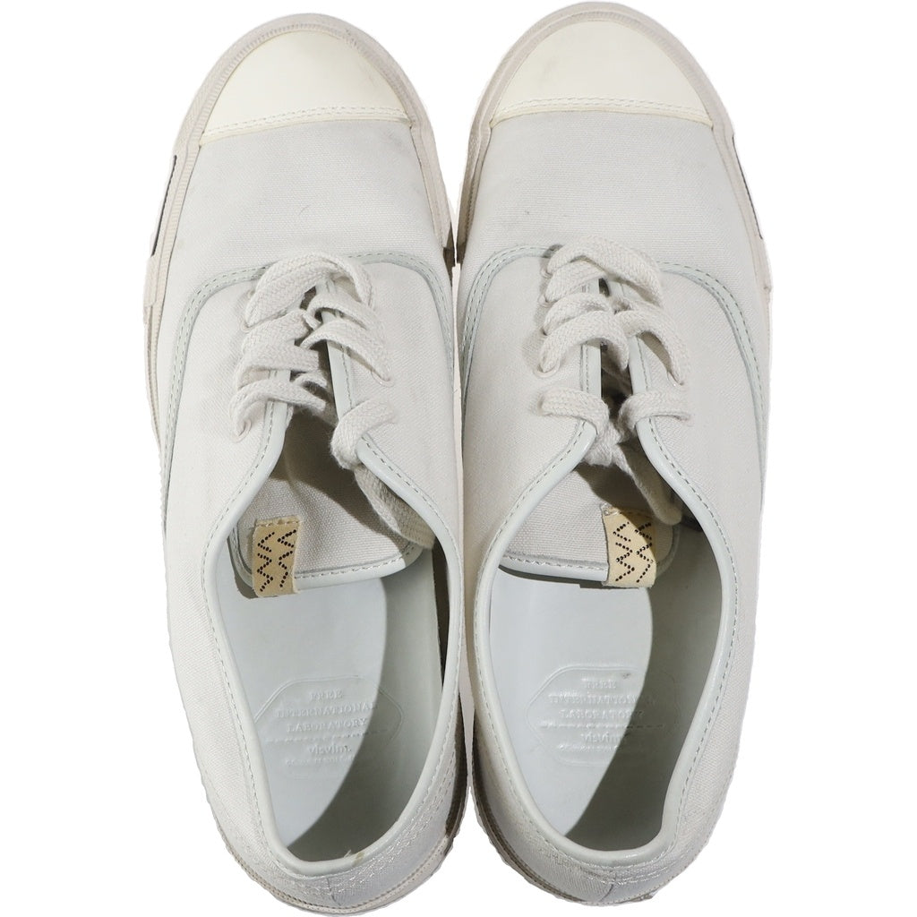 VISVIM(ヴィスヴィム) LOGAN DECK CANVAS SNEAKER LO ローガンデッキ キャンバス ローカットスニーカー アイボリー