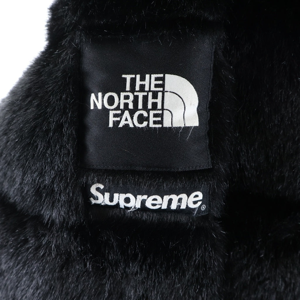 SUPREME(シュプリーム) 20AW ×THE NORTH FACE Faux Fur Nuptse Jacket ノースフェイス ファー ヌプシ ダウンジャケット ブラック ND92001I