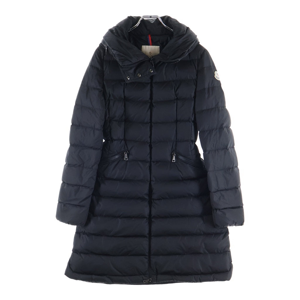 MONCLER(モンクレール) 19AW FLAMMETE フーデッド ロングダウンジャケット コート ジャケット ブラック E20934993105 レディース