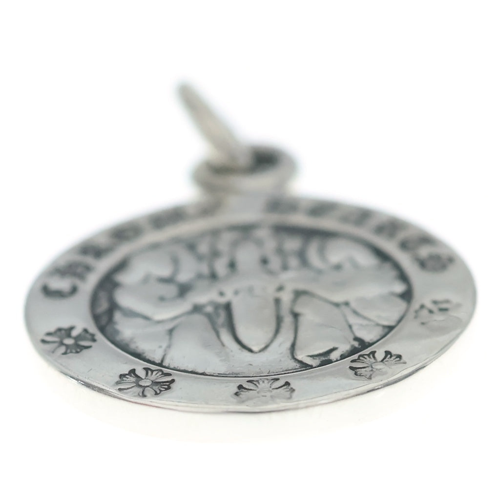 CHROME HEARTS(クロムハーツ) CHRM ANGL MDL V2 エンジェルメダルチャーム ペンダントトップ シルバーBCA229