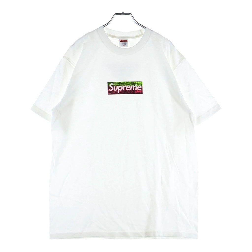 SUPREME(シュプリーム) 25SS Los Angeles Fire Relief Box Logo Tee ロサンゼルスファイアー ボックスロゴ クルーネック半袖Tシャツ カットソー ホワイト