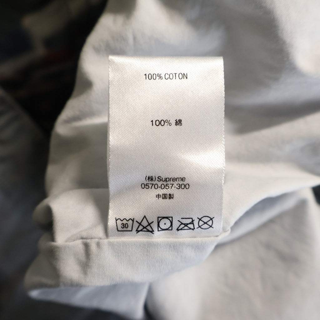 SUPREME(シュプリーム) 19SS Grand Prix Parka グランプリ 総柄 ジップアップフーデッドパーカー グレー