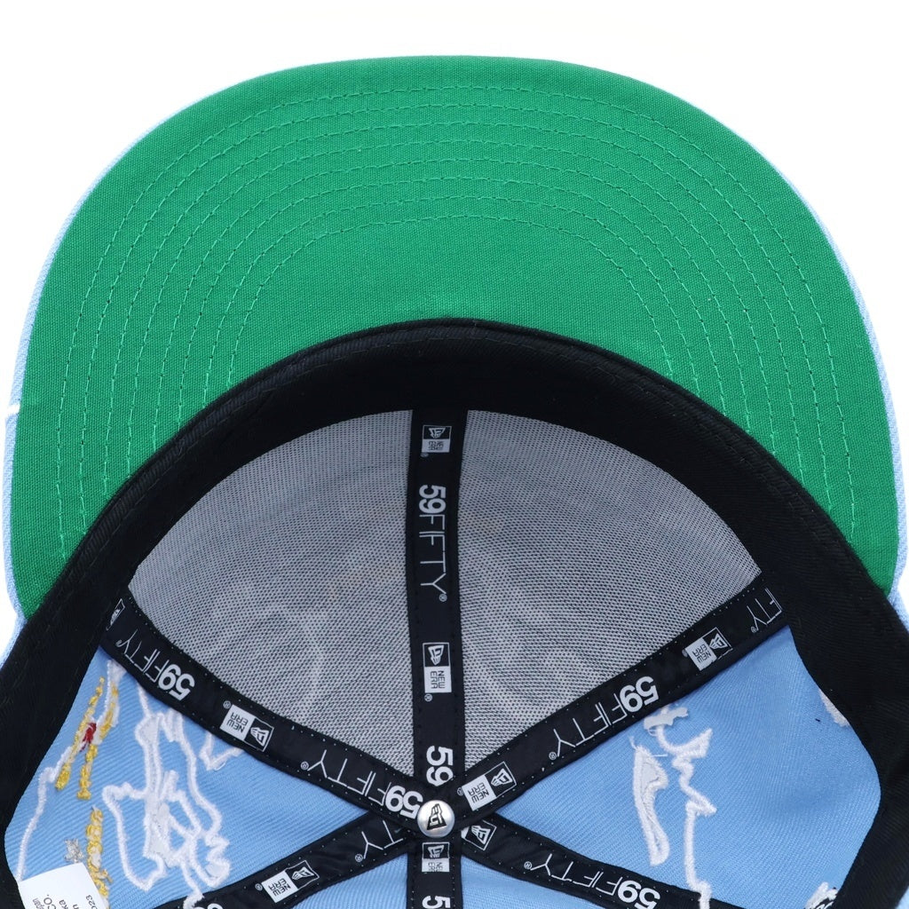 SUPREME(シュプリーム) 23AW Worldwide Box Logo New Era ワールドワイド ボックスロゴ ニューエラ ベースボールキャップ ブルー