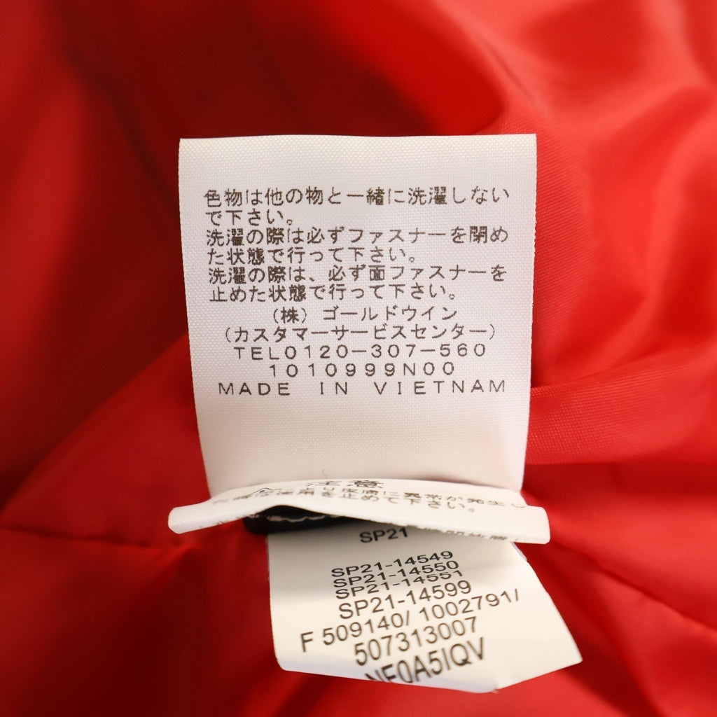 SUPREME(シュプリーム) 21SS ×THE NORTH FACE Studded Mountain Light Jacket ザノースフェイス スタッズド マウンテンライト フーデッドナイロンジャケット レッド NP12103I
