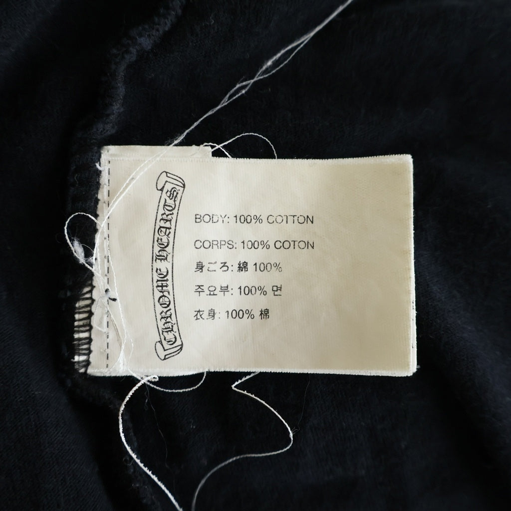 CHROME HEARTS(クロムハーツ) STAR S/S TEE スタープリント クルーネック半袖Tシャツ カットソー ブラック