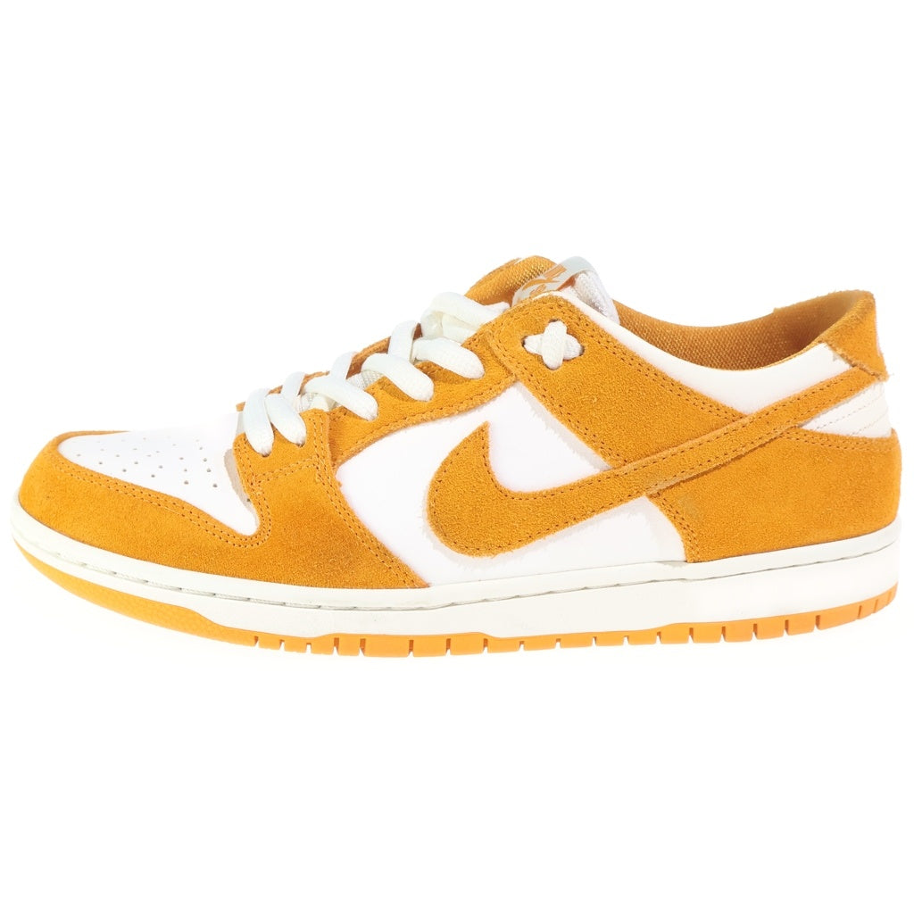NIKE SB(ナイキエスビー) ZOOM DUNK LOW CIRCUIT ORANGE ズーム ダンク ローカットスニーカー ホワイト/オレンジ US11/29cm 854866-881