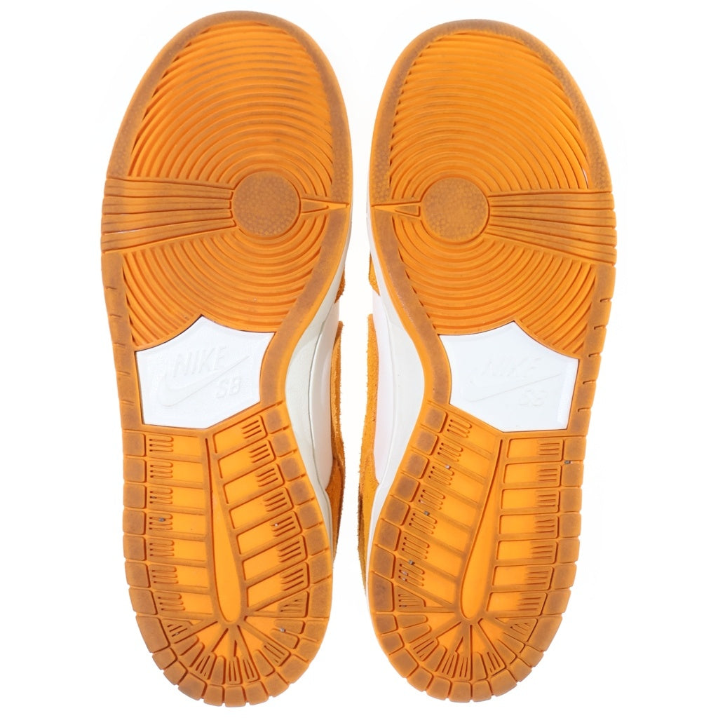 NIKE SB(ナイキエスビー) ZOOM DUNK LOW CIRCUIT ORANGE ズーム ダンク ローカットスニーカー ホワイト/オレンジ US11/29cm 854866-881