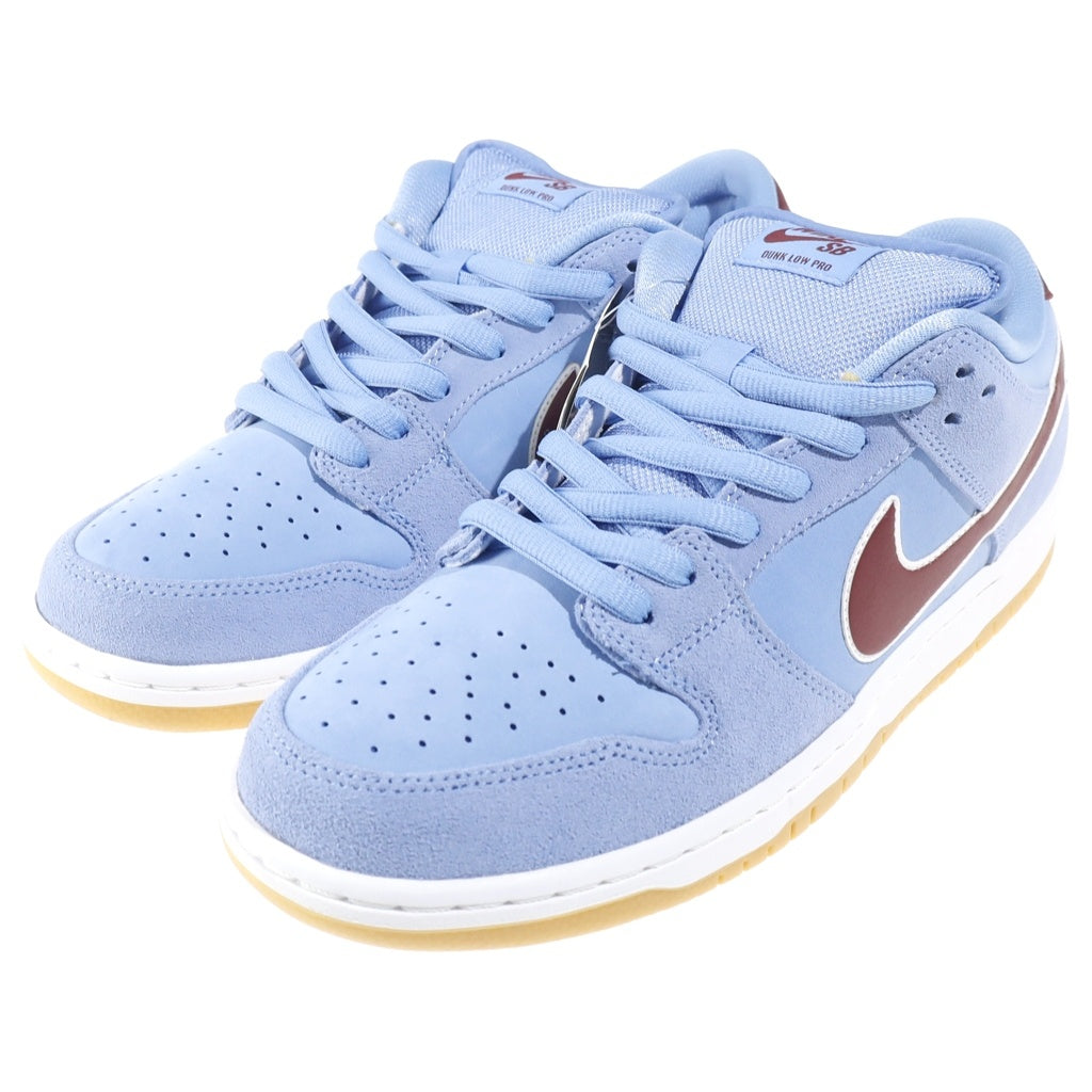 NIKE SB(ナイキエスビー) DUNK LOW PRO PRM PHILADELPHIA PHILLIES VALOR BLUE AND TEAM MAROON ダンク プロ ローカットスニーカー ブルー/バーガンディ US11/29cm DQ4040-400