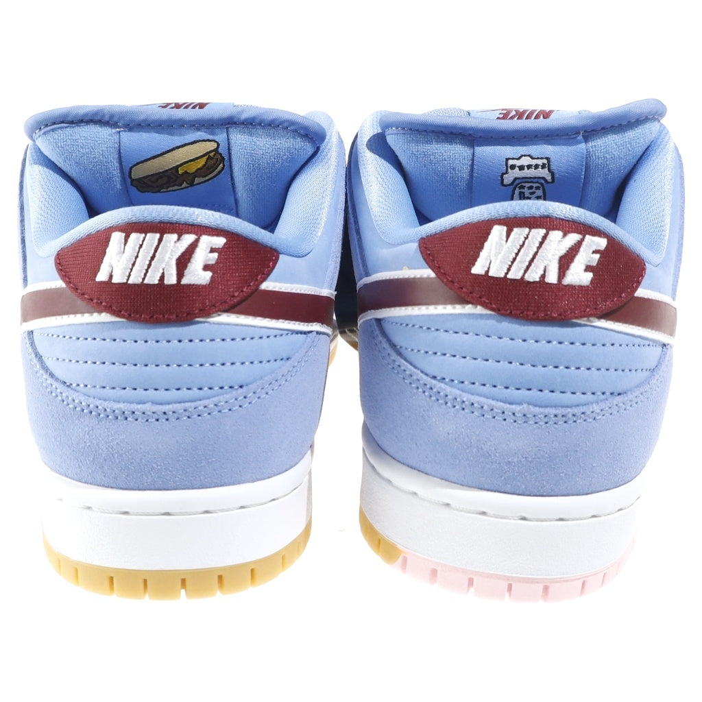 NIKE SB(ナイキエスビー) DUNK LOW PRO PRM PHILADELPHIA PHILLIES VALOR BLUE AND TEAM MAROON ダンク プロ ローカットスニーカー ブルー/バーガンディ US11/29cm DQ4040-400