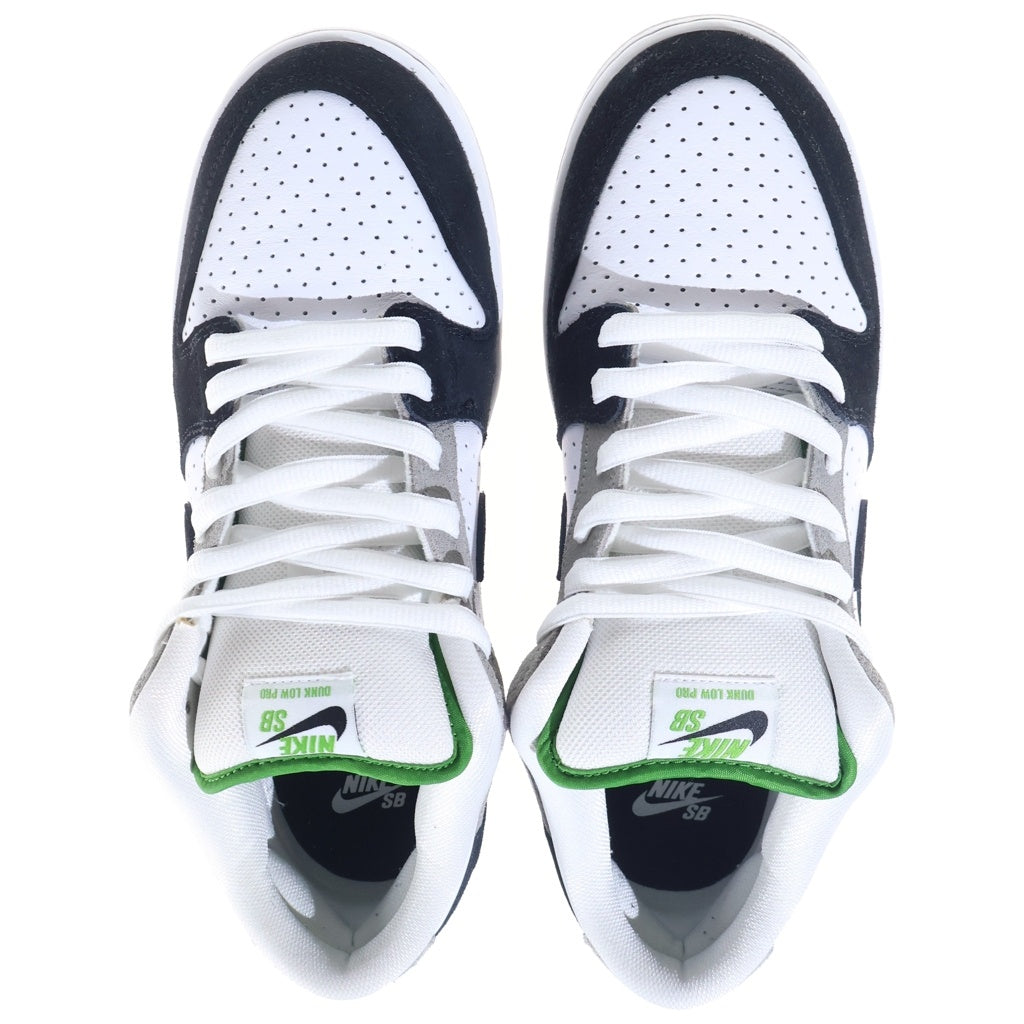 NIKE SB(ナイキエスビー) DUNK LOW CHLOROPHYLL ダンク クロロフィル ローカットスニーカー グレー/ホワイト/ブラック US11/29cm BQ6817-011