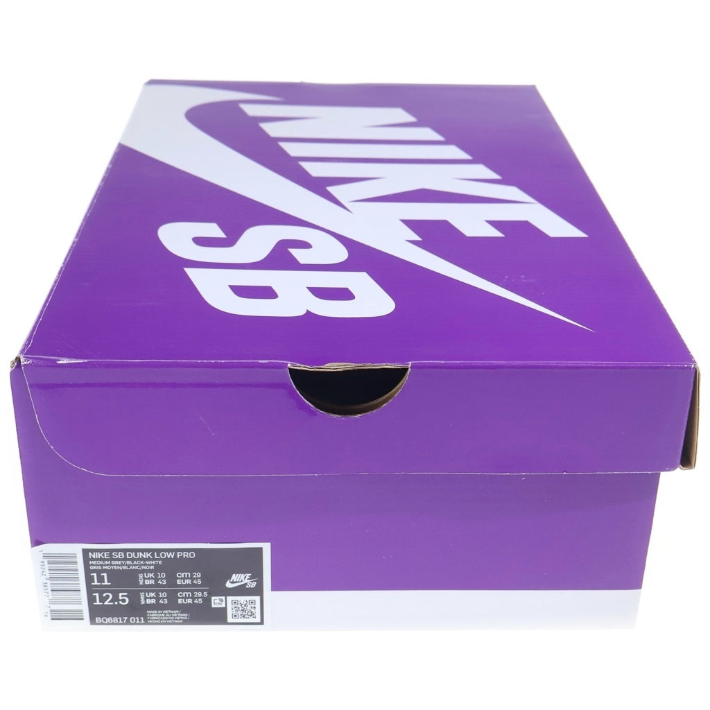 NIKE SB(ナイキエスビー) DUNK LOW CHLOROPHYLL ダンク クロロフィル ローカットスニーカー グレー/ホワイト/ブラック US11/29cm BQ6817-011