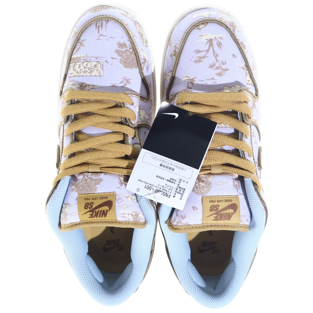 NIKE SB(ナイキエスビー) LOW PRO PRM TOILE ダンク プロ トワレ ローカットスニーカー パープル US11/29cm DUNK FN5880-001