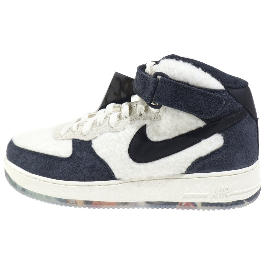 NIKE(ナイキ) AIR FORCE 1 MID 07 PRM COCONUT MILK エアフォース1 ココナッツミルク ミッドカットスニーカー ブラック/ホワイト US10.5/28.5cm DO2123-113