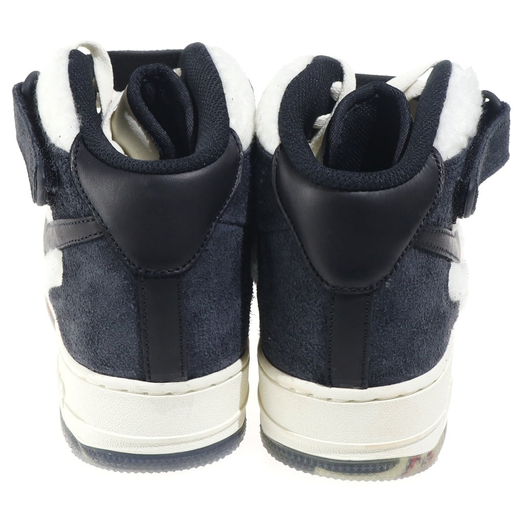 NIKE(ナイキ) AIR FORCE 1 MID 07 PRM COCONUT MILK エアフォース1 ココナッツミルク ミッドカットスニーカー ブラック/ホワイト US10.5/28.5cm DO2123-113