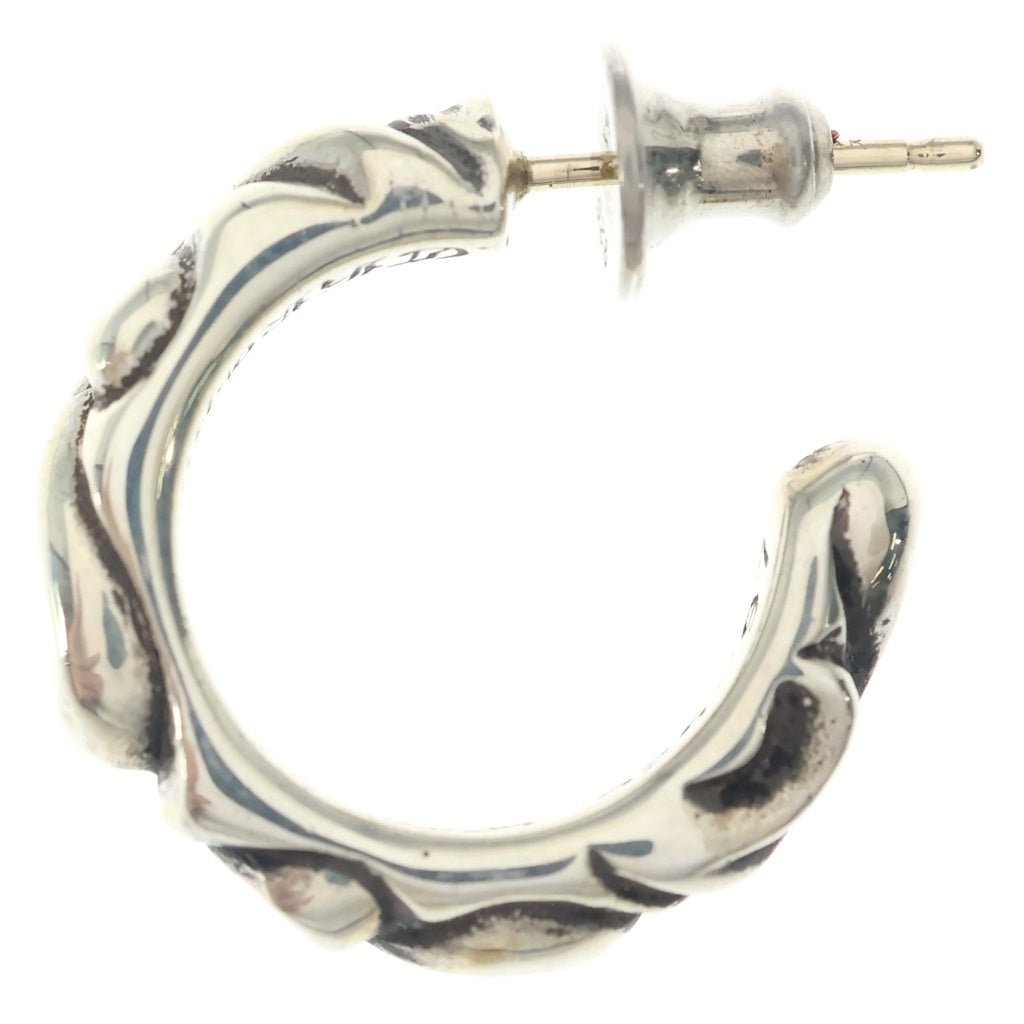 CHROME HEARTS(クロムハーツ) HOOP SCROOL スクロール フープピアス シルバー BCA102