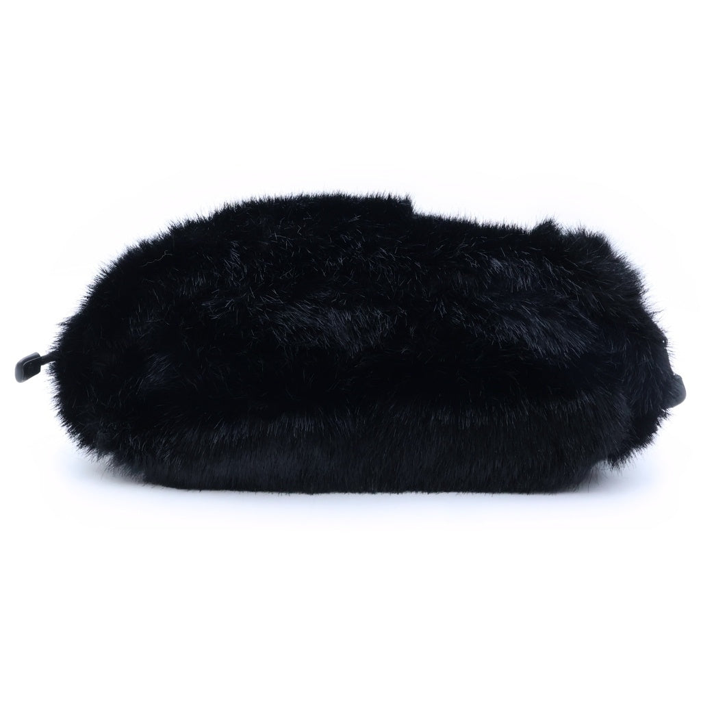 SUPREME(シュプリーム) 20AW ×THE NORTH FACE Faux Fur Waist Bag ザノースフェイス フェイクファー ウエスト ショルダーバッグ ブラック NF0A5G87