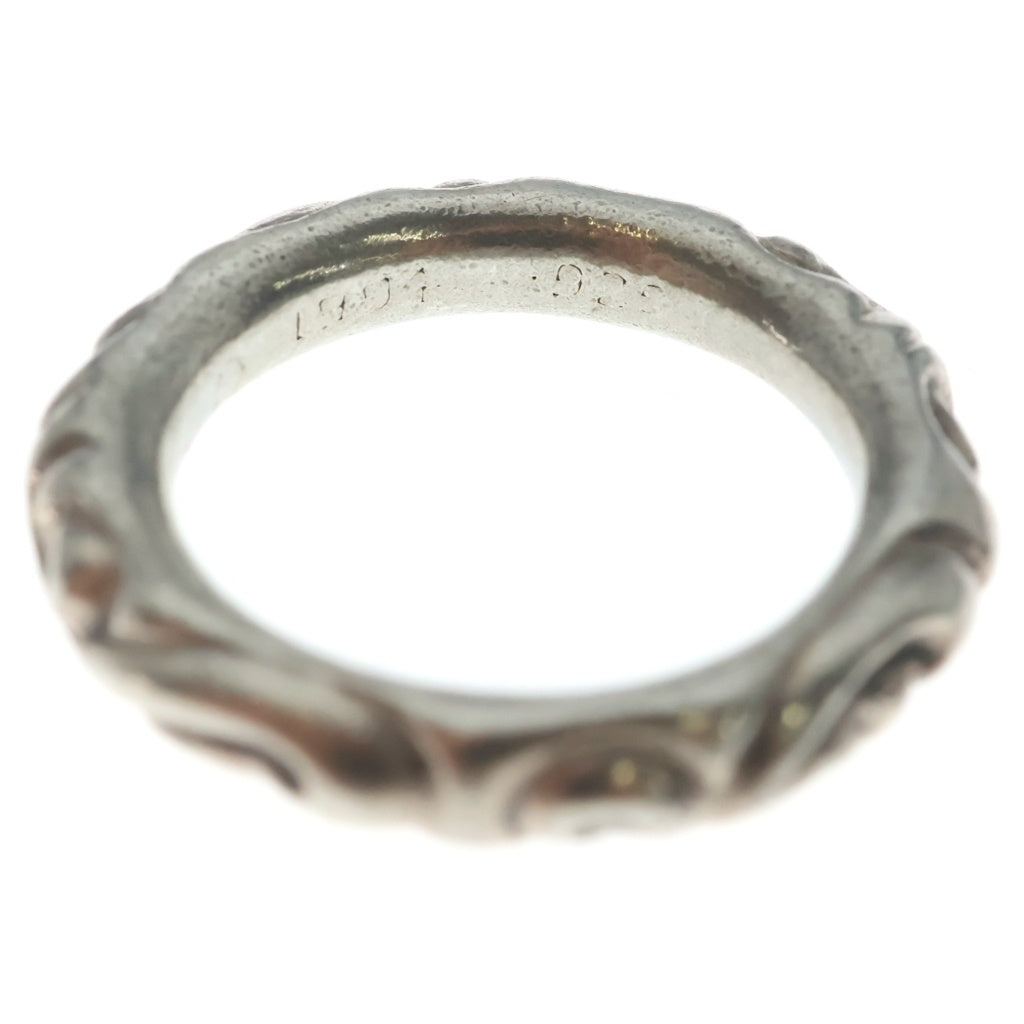 CHROME HEARTS(クロムハーツ) SCRL BAND スクロールバンド リング シルバー BCA351